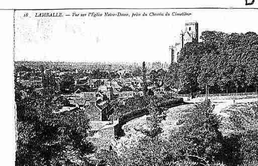 Ville de LAMBALLE Carte postale ancienne